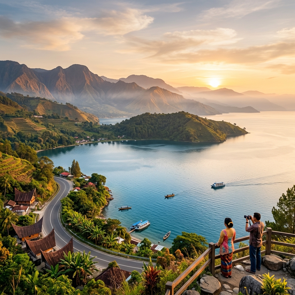 Lake Toba Panorama